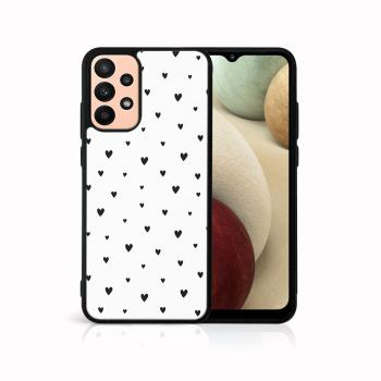 MY ART Ochranný obal Samsung Galaxy A13 5G BLACK HEARTS (167)