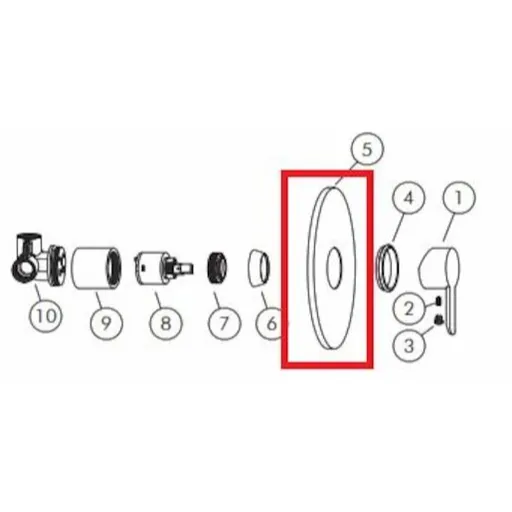 OPTIMA - rozeta pro SO010 NDSO0105