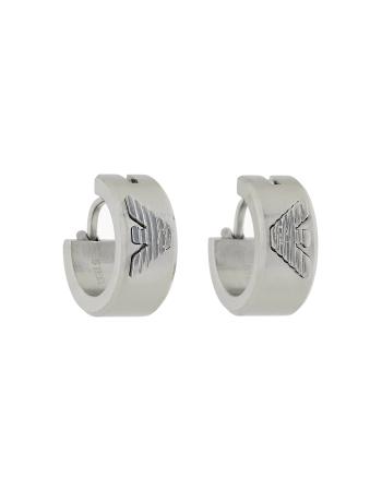 Emporio Armani Štýlové kruhové náušnice z ocele EGS3165040