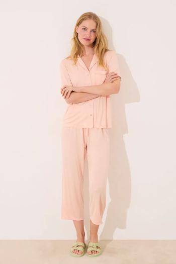 Pyžamo women'secret dámske, oranžová farba, 3599224