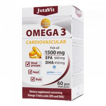 JutaVit Omega 3 Cardiovascular 1500 mg tabletta 60 db