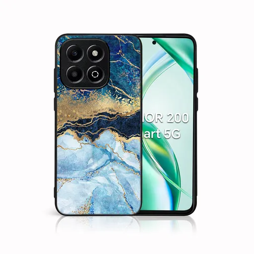 MY ART Ochranný kryt pre Honor 200 Smart 5G BLUE MARBLE (141)