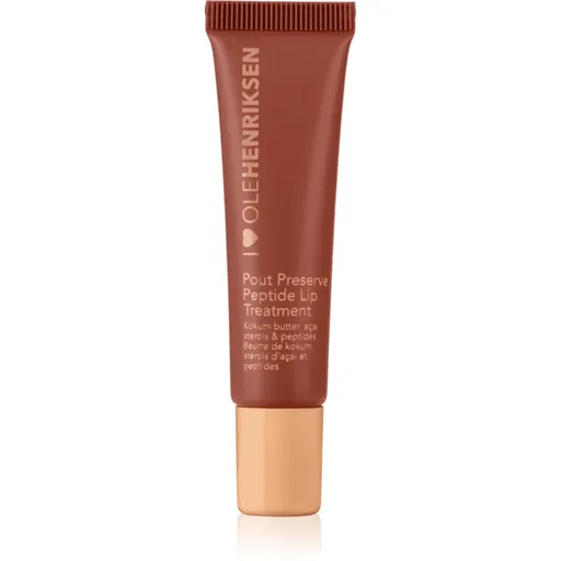 OLEHENRIKSEN Pout Preserve Peptide Lip Treatment hydratačný lesk na pery odtieň Cocoa Crème 12 ml