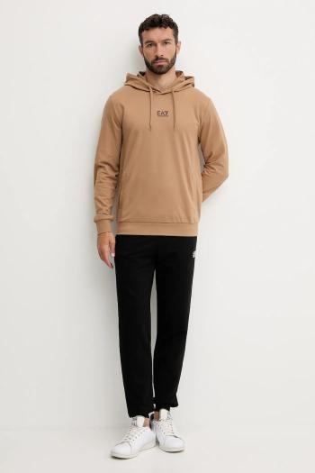 Bavlnená tepláková súprava EA7 Emporio Armani tmavomodrá farba, PJVRZ.8NPV64