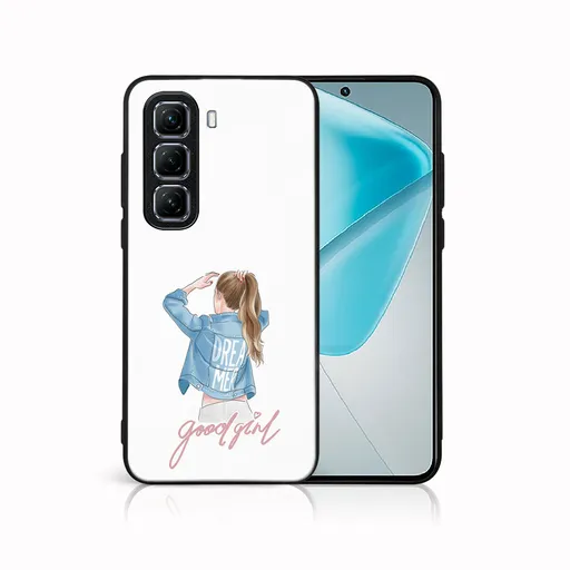 MY ART Ochranný kryt pre Infinix Hot 50 5G GOOD GIRL (130)