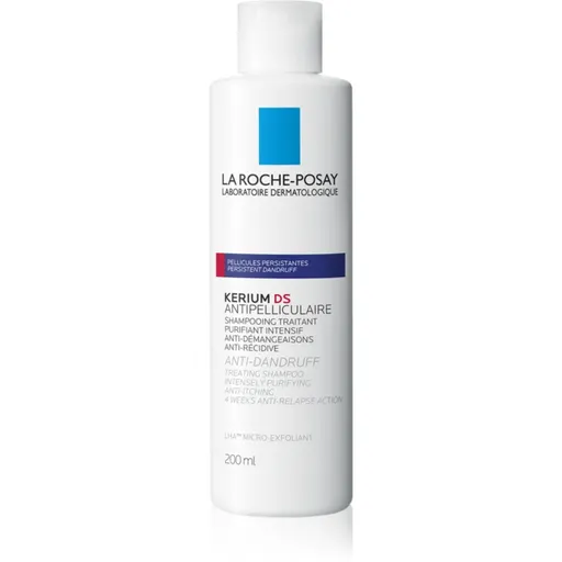 La Roche-Posay Kerium DS Anti-Dandruff ošetrujúci šampón proti lupinám 200 ml