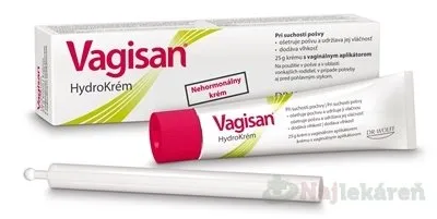 Vagisan HydroKrém s vaginálnym aplikátorom 25 g