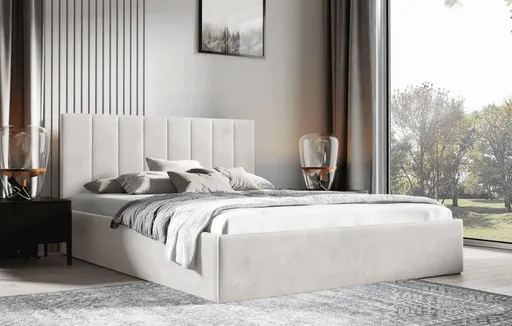 ArtPK Manželská posteľ LUCY 02 | 140 x 200 cm farebné prevedenie: Trinity 01