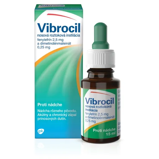 VIBROCIL Nosová roztoková instilácia 15 ml