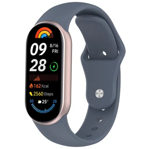 BUTTERFLY Vymeniteľný remienok pre Xiaomi Smart Band 10 / 9 / 8 modrý