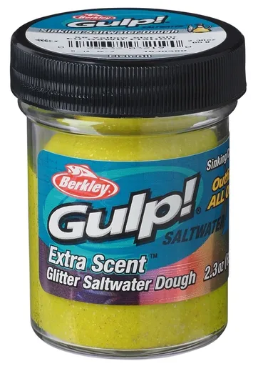 Berkley cesto gulp! dough sinking 65 g - sunshine yellow silver