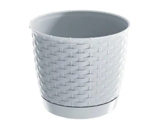 PROSPERPLAST - Kvetináč Ratolla 19cm biely