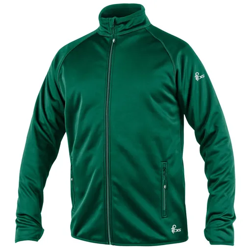 Canis (CXS) Pánska mikina na zips TORONTO - Zelená | 2XL