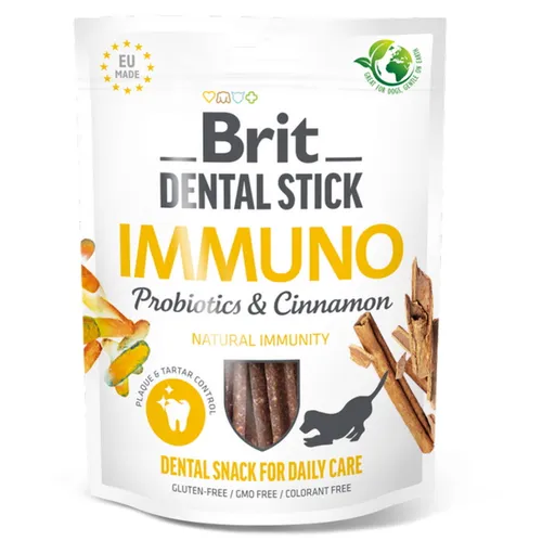 BRIT Dental Stick Immuno with Probiotics & Cinnamon 7 kusov