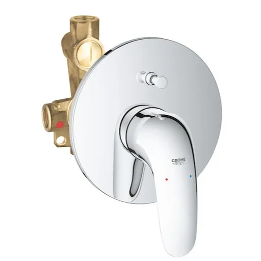 Grohe Eurostyle New sprchová a vaňová batéria vrátane podomietkového telesa chróm 23730003 G23730003