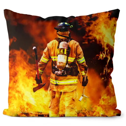 Vankúš Hasič (Veľkosť: 40 x 40 cm)