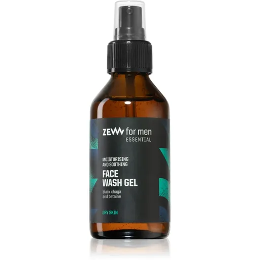 Zew For Men Essential Face Wash Gel hydratačný čistiaci gél pre suchú a citlivú pokožku 100 ml