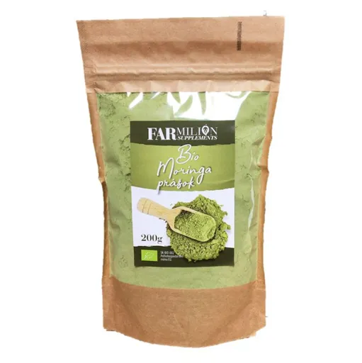 FARMILION Moringa prášok 200 g BIO