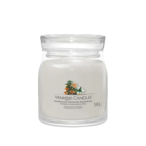 YANKEE CANDLE Signature 2 knôty Woodland Weekend Memories 368 g