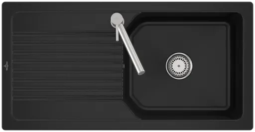 VILLEROY & BOCH VILLEROY & BOCH - Keramický drez Villeroy &amp; Boch Linara 60, 338601J0 Chromit 338601J0