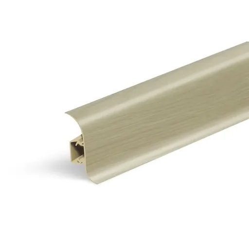 Lišta soklová Naturel dub Canyon , PVC dĺžka 250 cm, výška hrany 56 mm, NATNGF077