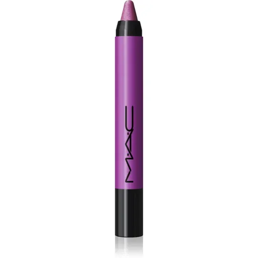 MAC Cosmetics Dazzlelips Crayon trblietavý rúž v ceruzke odtieň Lunar Violet 1.5 g