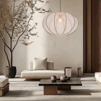Závesná lampa MELLOW čierna 1x40W E27 tienidlo 60 biela guľa