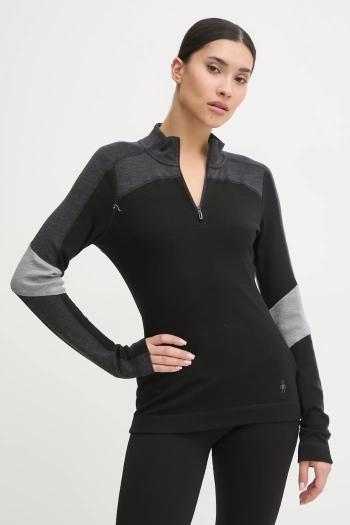 Funkčné tričko s dlhým rukávom Smartwool čierna farba, SW002833