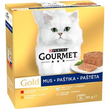 Gourmet gold (8× 85 g) – paštéty (7613034584847)