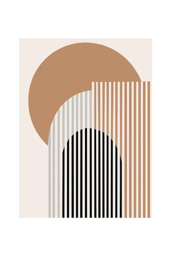 Grafika na akrylovom skle a.i art HARTMAN Geometric Abstract 09, 30 x 40 cm viac farieb