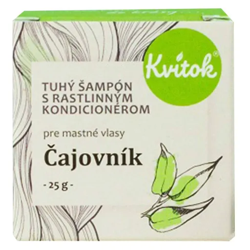KVITOK Tuhý šampón Čajovník 25 g