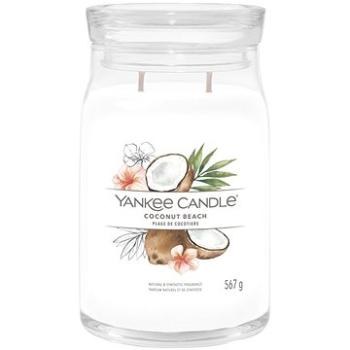 YANKEE CANDLE Signature sklo 2 knoty Coconut Beach 567 g (5038581129426)