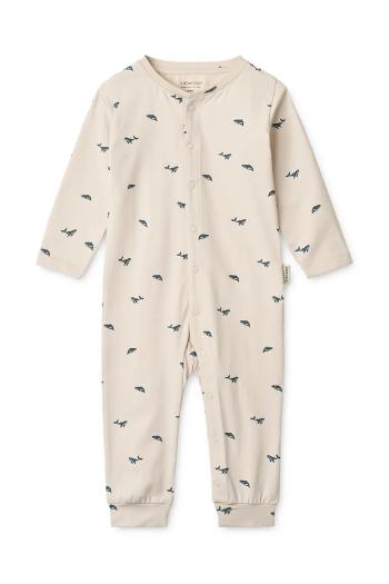 Overal pre bábätká Liewood Birk Printed Pyjamas Jumpsuit LW20360