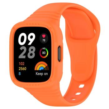 GLACIER Ochranné puzdro s remienkom pre Xiaomi Redmi Watch 3 oranžové