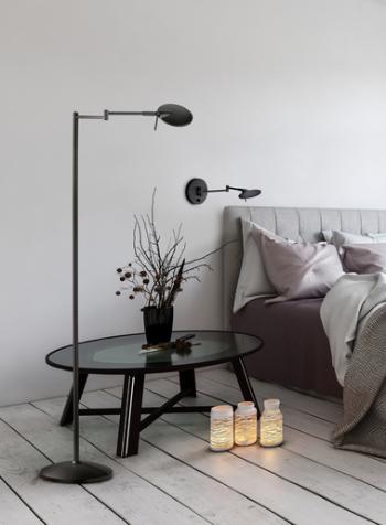LED nástenné svietidlo Trio Kazan čierna 274770132