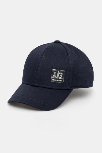 Šiltovka Armani Exchange tmavomodrá farba, jednofarebné, XM001255 AF15066