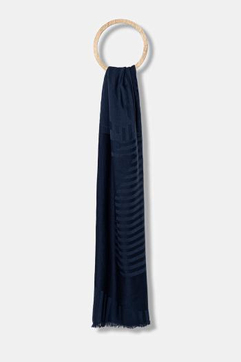 Šatka Weekend Max Mara LUGLIO tmavomodrá farba, vzorovaná, 2525546024600