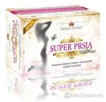 Super PRSIA + štíhla línia väčšie a pevnejšie prsia 180 tabliet