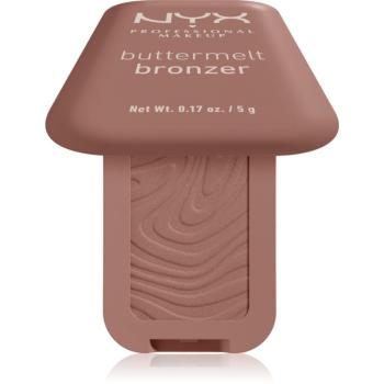 NYX Professional Makeup Buttermelt Bronzer krémový bronzer odtieň 02 All Buttad Up 5 g