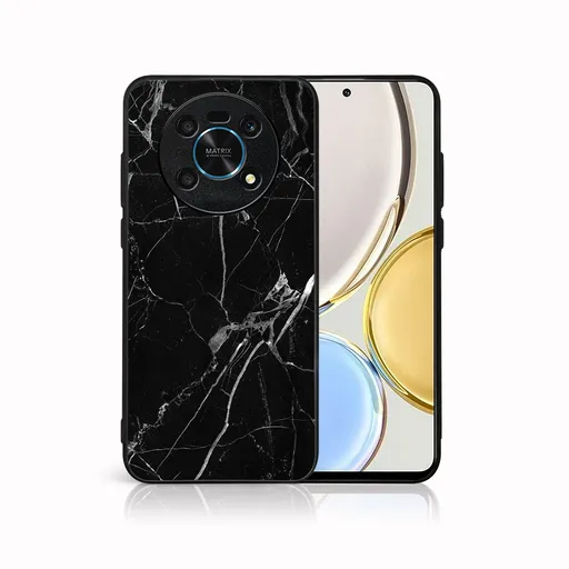 MY ART Ochranný kryt pre Honor Magic4 Lite 5G BLACK MARBLE (142)