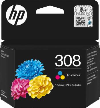 HP 308 7FP20UE farebná (color) originálna cartridge