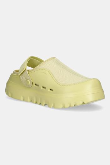 Šľapky UGG Peakmod zelená farba, 1166912-GLDN