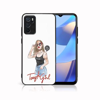 MY ART Ochranný obal  Oppo A16 / A16s TOUGH GIRL (131)