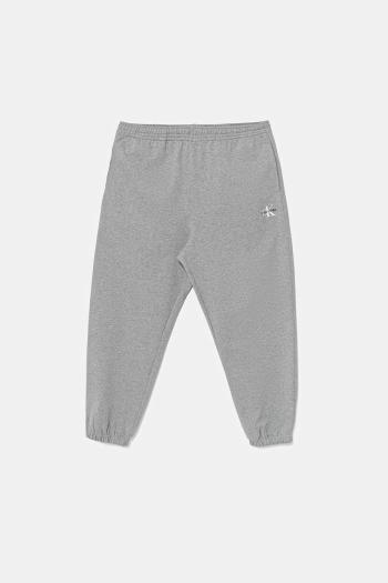 Tepláky Calvin Klein Jeans biela farba, jednofarebné, LV047B235G