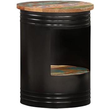 SHUMEE Konferenčný stolík 43 × 55 cm masívne recyklované drevo, 287486