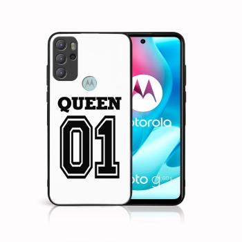 MY ART Silikónový obal Motorola Moto G60s QUEEN (030)