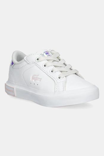 Detské tenisky Lacoste biela farba, 47SUI0013