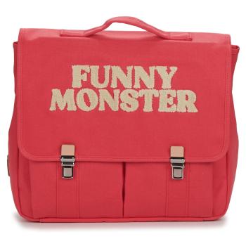 Jojo Factory  CARTABLE UNIE PINK FUNNY MONSTER  Školské tašky a aktovky Ružová