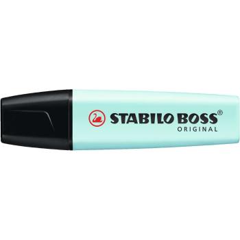 Szövegkiemelő 2-5mm, vágott hegyű, stabilo boss original pastel türkiz