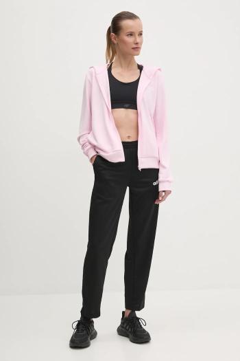 Tepláková súprava adidas LINEAR TS dámska, ružová farba, JD2702